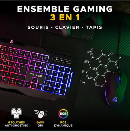 Pack Gaming 3 en 1